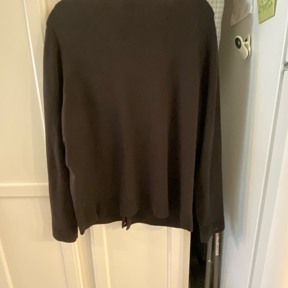 Charter Club XL black sweater - Picture 2 of 3